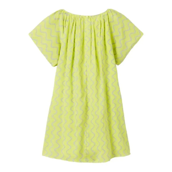 ZARA Kids | Lime Green | SCALLOPED DRESS - Picture 3 of 5